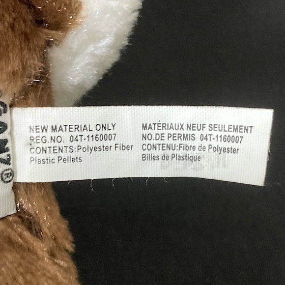 ⭐️ Almost Vintage 2007 Ganz Webkinz Reindeer Plush No Code - Picture 11 of 15